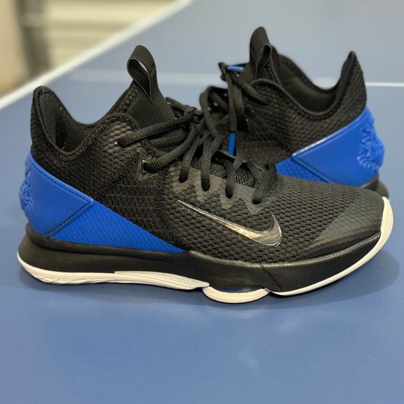 Nike Lebron Witness Cobalt and Black Men's Sneakers Size 9.5- Used - Picture 1 of 8